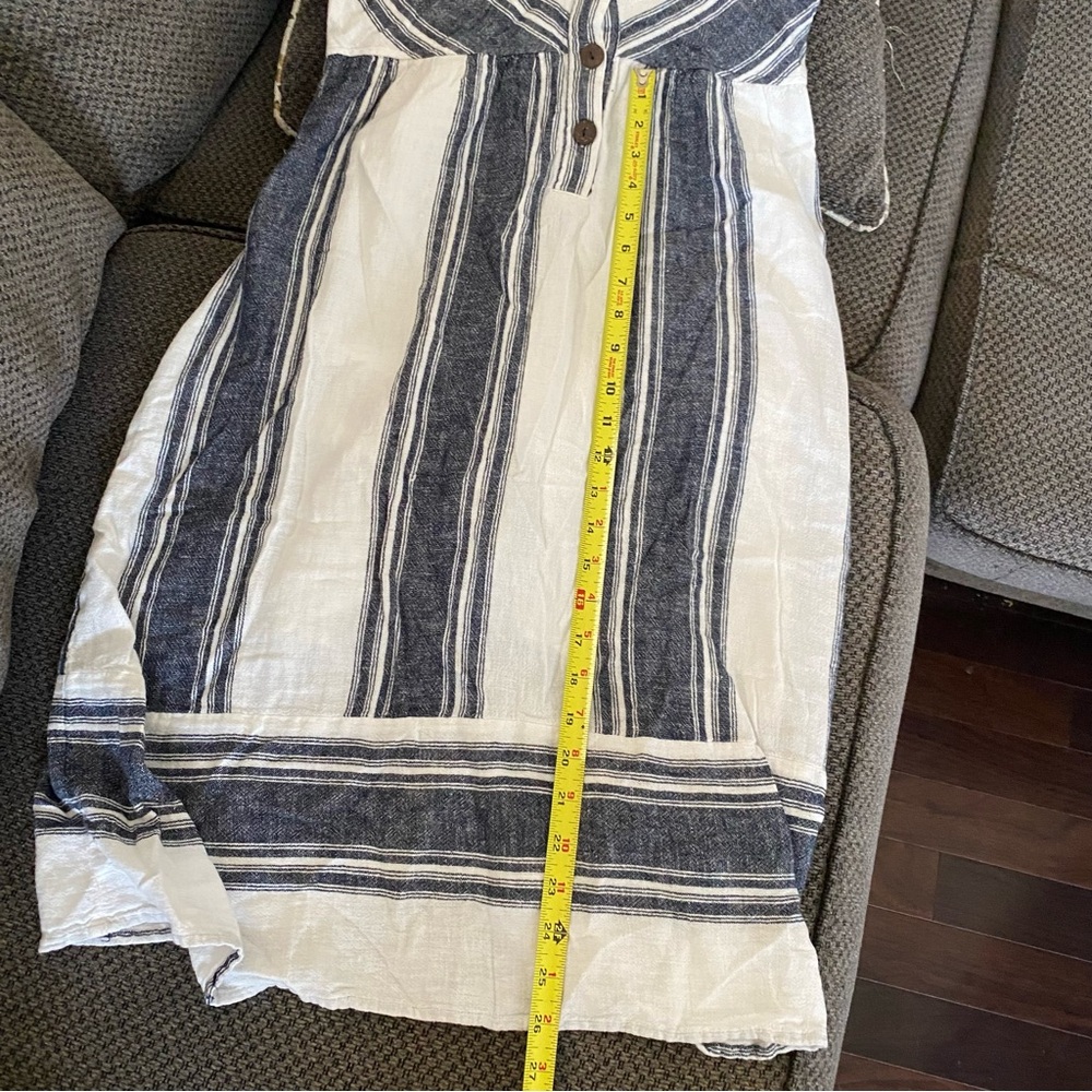Linen midi dress - Picture 12 of 12
